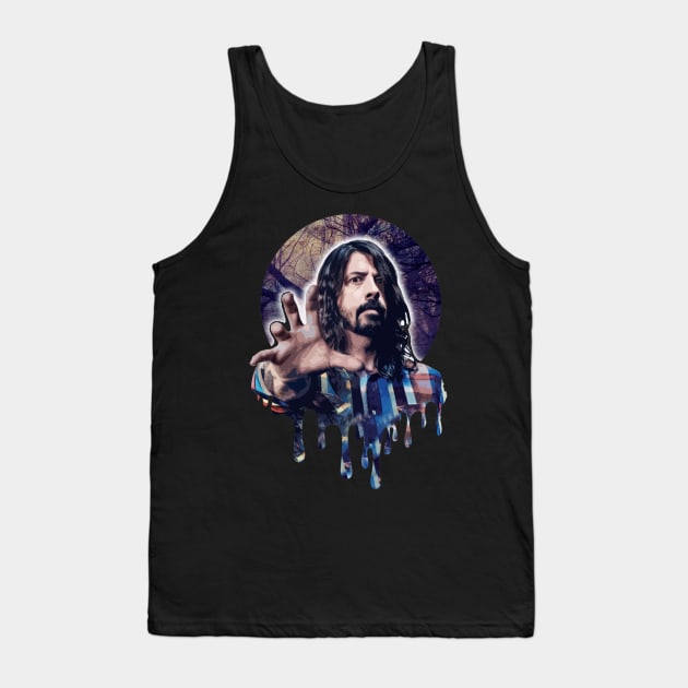 Dave Grohl Tank Top by channeljihan